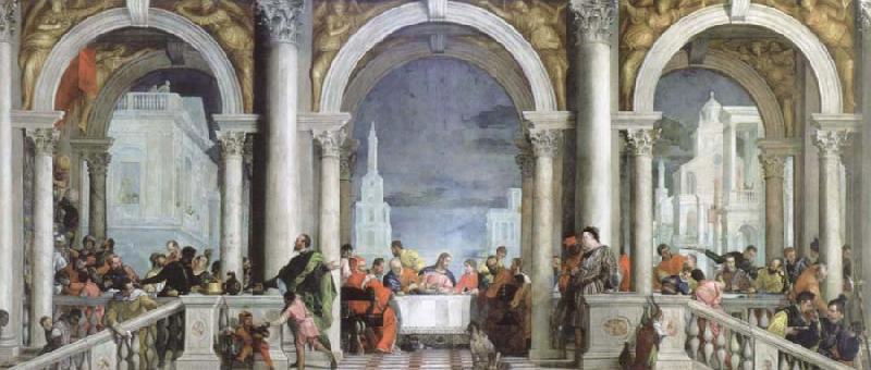 Paolo Veronese feast in the house of levi France oil painting art